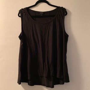 Torrid | Black Braided Shoulder Tank